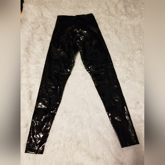 Commando Faux Patent Leather Leggings Women's Size XS Color Black - Picture 4 of 11